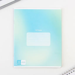 Тетрадь А5, 12 листов на скрепке в косую линейку Школьные принадлежности, 5 видов МИКС, белизна 96% . - Artfox study фото 20