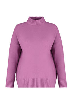 Antrasit Genis Kal?p Yumusak Dokulu Triko Kazak TWOAW23KZ00469 - Trendyolmilla фото 18