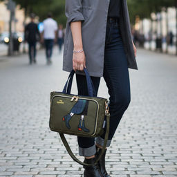 Сумка A-ZP-1108-Green - Ferro фото 2