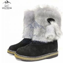 Подростковые, голубая норка, войлочная подошва,