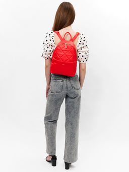 LACCOMA рюкзак Виолла-Л815-алый эко кожа хлопок  фото 8