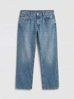 Straight Fit Kad?n Jean Pantolon