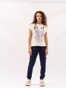 CRB wear/CWJG 70236-41 Брюки для девочки,темно-синий/Ex.Cherubino