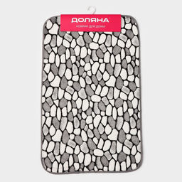 Коврик для ванной и туалета Доляна Галька, 50?80 см  фото 6
