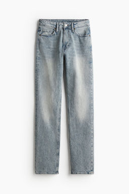 Slim Straight High Jeans - H&m фото 11