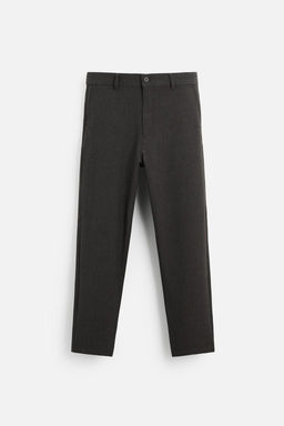 TEXTURED COMFORT TROUSERS - Zara фото 32