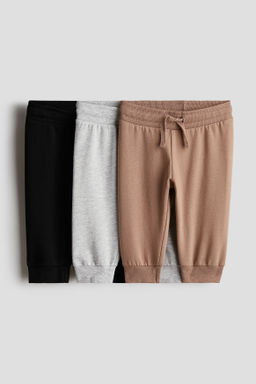Pack de 3 joggers de algod?n