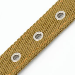 Ошейник брезентовый двухслойный, 58 х 2,5 см, песочный - Пижон фото 6