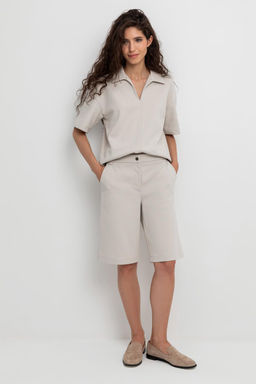 VERY NEAT _ ЕВТ 4078/бежевый шорты жен