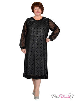 Платье Модель №788 размеры 44-84 - Plusmoda фото 2