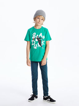 Beli Ayarlanabilir Lastikli Erkek ?ocuk Jean Pantolon