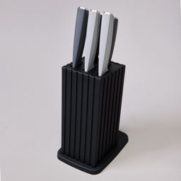 НАБОР НОЖЕЙ AGNESS НА ПЛАСТИКОВОЙ ПОДСТАВКЕ, 6 ПРЕДМЕТОВ  фото 5