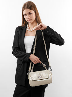 LACCOMA сумка Q6115-молочный натуральная кожа полиэстер  фото 10