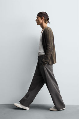 FLOWING TROUSERS WITH STITCHING - Zara фото 6