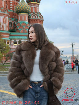 Шуба женская из искусственного меха - Fiona фото 4
