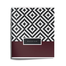 Тетрадь Schoolformat 48 л. лин. COLOR TAG Рус. язык мел. карт. ВД-лак