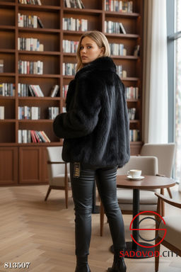 Эко шубка женская из искусственного меха