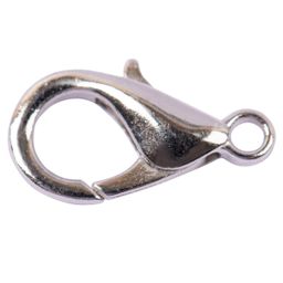 Zlatka Замок для бус карабин малый DM-01/5 10 мм 5 шт №02 под никель