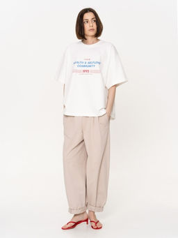 MY Футболка жен. over WEALTH&SELFLOVE ФБ039  фото 2