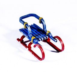 Новогодние елочные игрушки: Санки Большие 640-6 - Idh фото 5