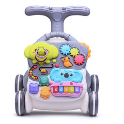 Игровой центр-Каталка "Слоник и коала" цвет серый, в коробке