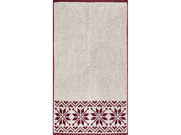 Полотенце махровое 6с103.412ж1 Расписные (кр.дерево1) 50х90см