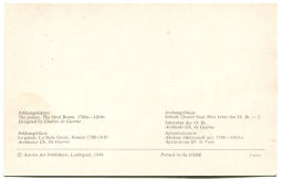 Открытка Архангельское.Дворец.Овальный зал.1780-1810-е годы. Архитектор Ш.де Герн