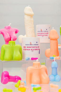 Ароматическая свеча Pecado BDSM "Не насосала - сама купила", гр. 50