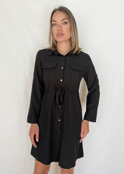 K12963 Платье ЧЕРНЫЙ