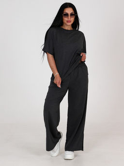 СК-2310 ЖЕНСКИЙ СПОРТИВНЫЙ КОСТЮМ (Серый меланж) - А-дина фото 2