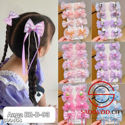 Набор милых детских заколок для волос