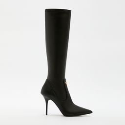Женские сапоги LOVE MOSCHINO HEART STUD Артикул 4198837, черный  фото 2