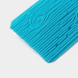 Цена за 2 шт. Печать для теста Доляна «Кора», пластик, 15.5×7.5 см, голубая