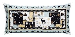 Пэчворк Олени ЗФ-гобеленовая наволочка 35х70 см - Гобеленглавснаб фото 2