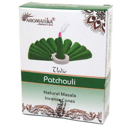 Vedic конусные благовония Patchouli Пачули масала