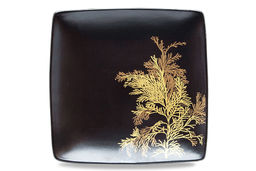 Набор тарелок Singapore, чёрный, 21x21 см, 4 шт - Anna lafarg фото 4