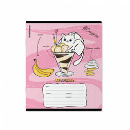 Цена за 10 шт. Тетрадь школьная ученическая ErichKrause Смурзи, 18 листов, клетка (в плёнке по 10 шт.)_MIX-PACK  фото 6