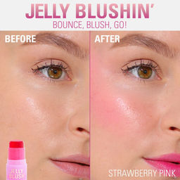 Румяна-желе в стике Jelly Blush Stick Lip and Cheek Stain, Strawberry Pink 6857345