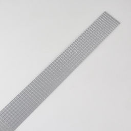 Зеркальная мозаика клеевая, 0.5×0.5 см, 8 рядов 4 см, 1±0.1 м, серебряное стекло