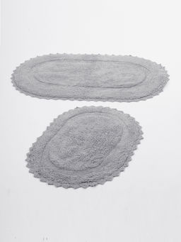 Коврик для ванной Варадеро (пепельный графит) 50x70(1), 60x100(1)