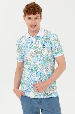 U. S. Polo Assn Мужская футболка-поло Petrol