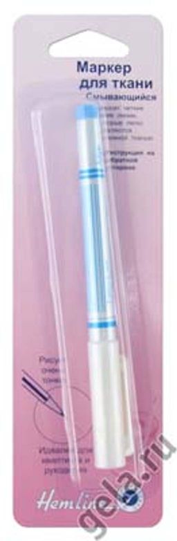 МАРКЕР ПРЕМИУМ СМЫВАЮЩИЙСЯ. ГОЛУБОЙ HEMLINE