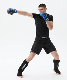 Перчатки MMA INSANE HYBRID IN24-MG200, синий