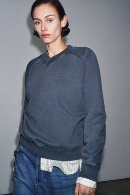FADED SWEATSHIRT - Zara фото 2