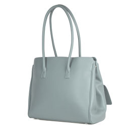 0037 grey, женская кожаная сумка "Casual" Barcelo Biagi