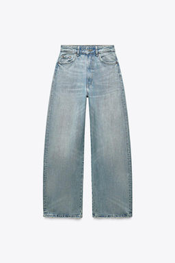 TRF MID-WAIST BAGGY JEANS - Zara фото 8