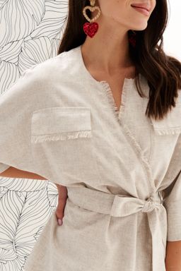 Комплект изо льна с вискозой - Elletto фото 13