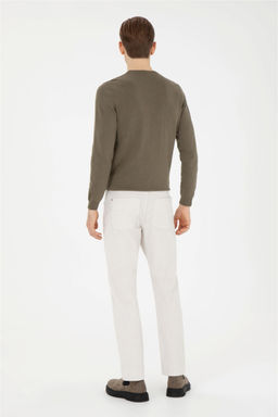 Мужские брюки из парусины с каменным узором - U.s. polo assn фото 4