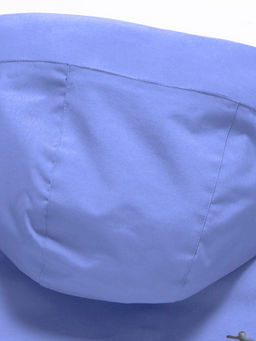 Парка зимняя женская с капюшоном василькового цвета 9538-1Vs - Valianly фото 7