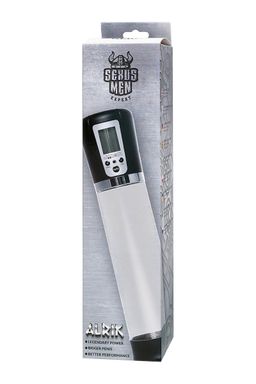 Автоматическая помпа для пениса Sexus Men Expert Alrik, ABS-пластик, черная, 29 см  фото 7